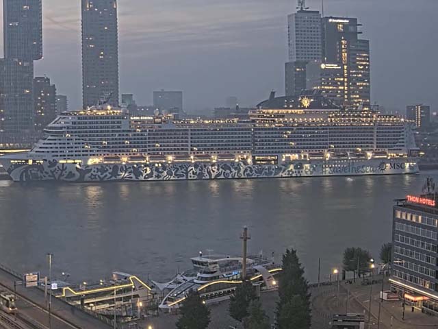 MSC Euribia in Rotterdam